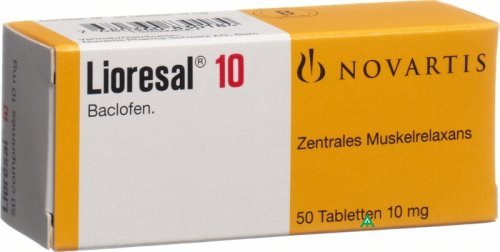 Picture of Lioresal 10 Tablet